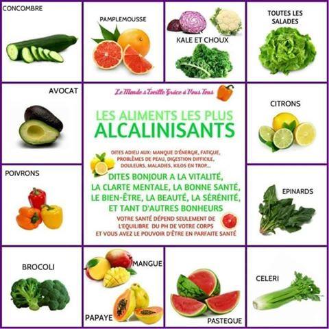 Aliments alcalinisants