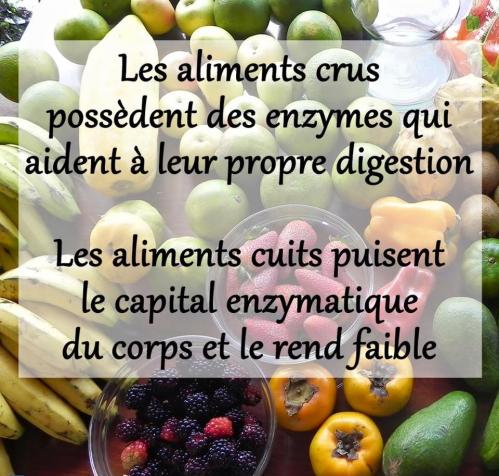 Aliments crus