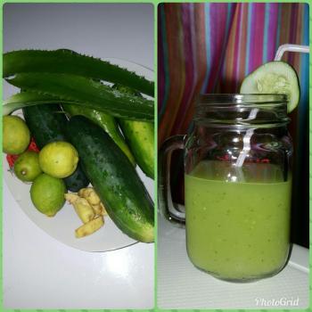 Aloe green smoothie