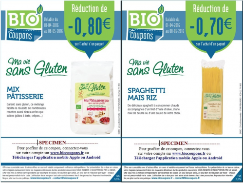 Biocoupons gluten