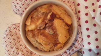 Clafouti pomme pistache