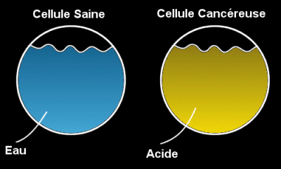 Eau vs acide