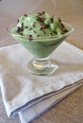 Glace a la spiruline