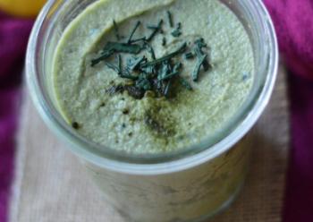 Houmous spiruline