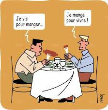 Manger pour vivre