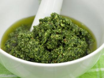 Pesto basilic spiruline