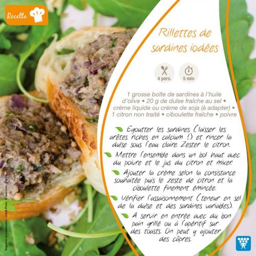 Rillette sardine
