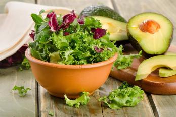 Salade pomme avocat