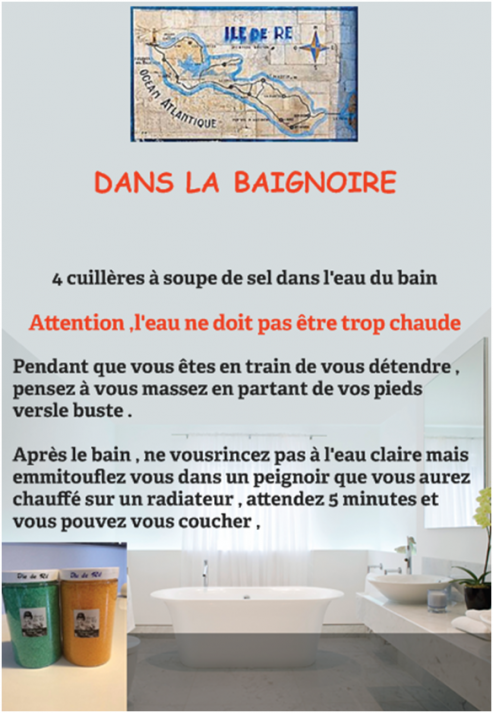 Sels baignoire