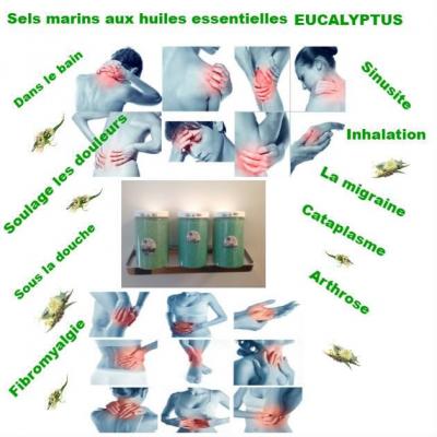 Sels marin eucalyptus