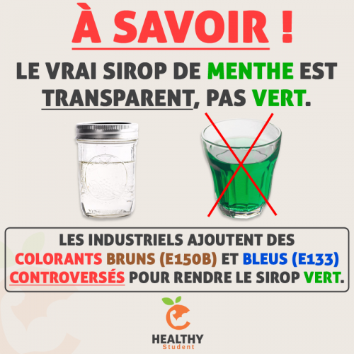 Sirop menthe