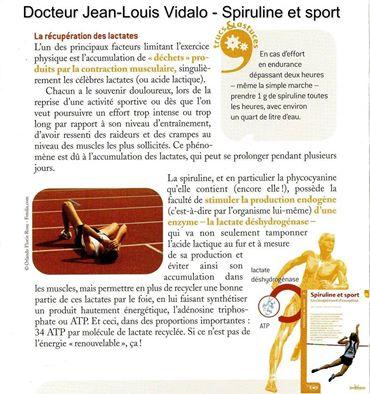 Spiruline et sport 3