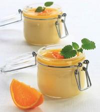 Sukrin mousse orange