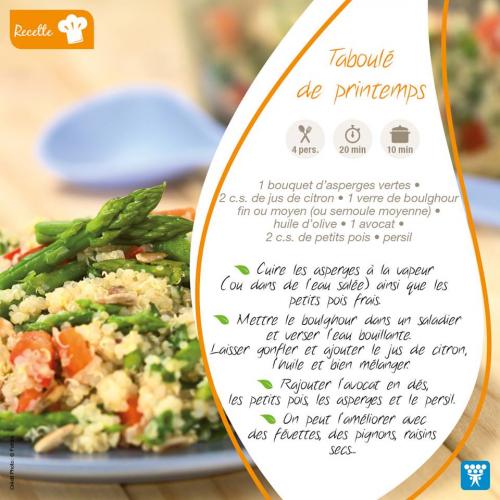 Taboule printemps