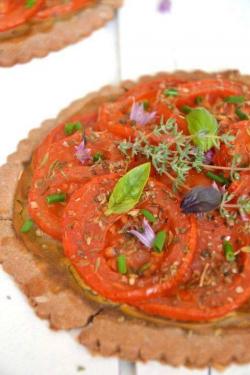 Tarte tomate vege