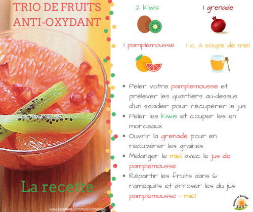 Trio fruits frais