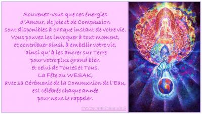 Wesak amour compassion joie