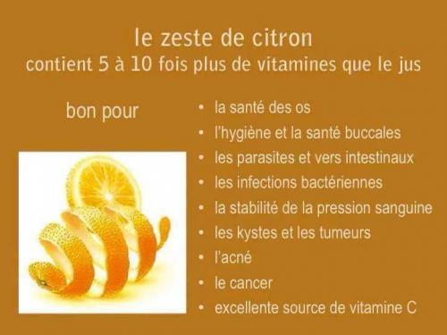 Zeste citron