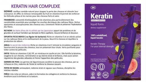 Keratine compo
